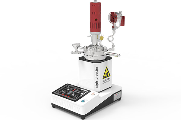 智能触摸屏款法兰机械搅拌实验室微型反应釜样图