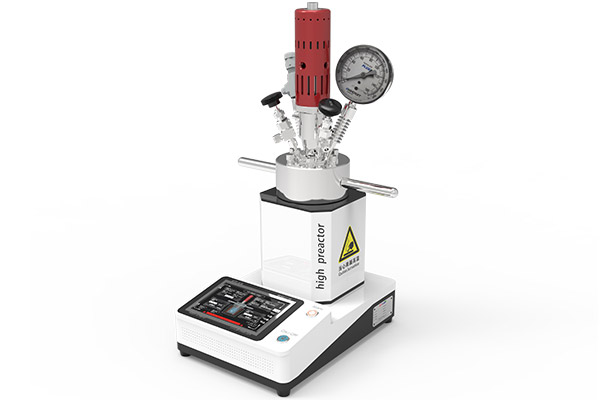 智能触摸屏款快开机械搅拌实验室微型反应釜样图